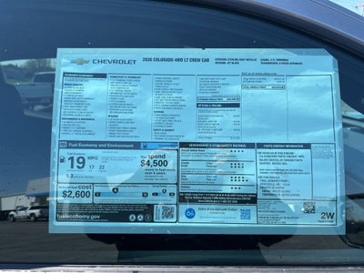 2026 Chevrolet Colorado LT