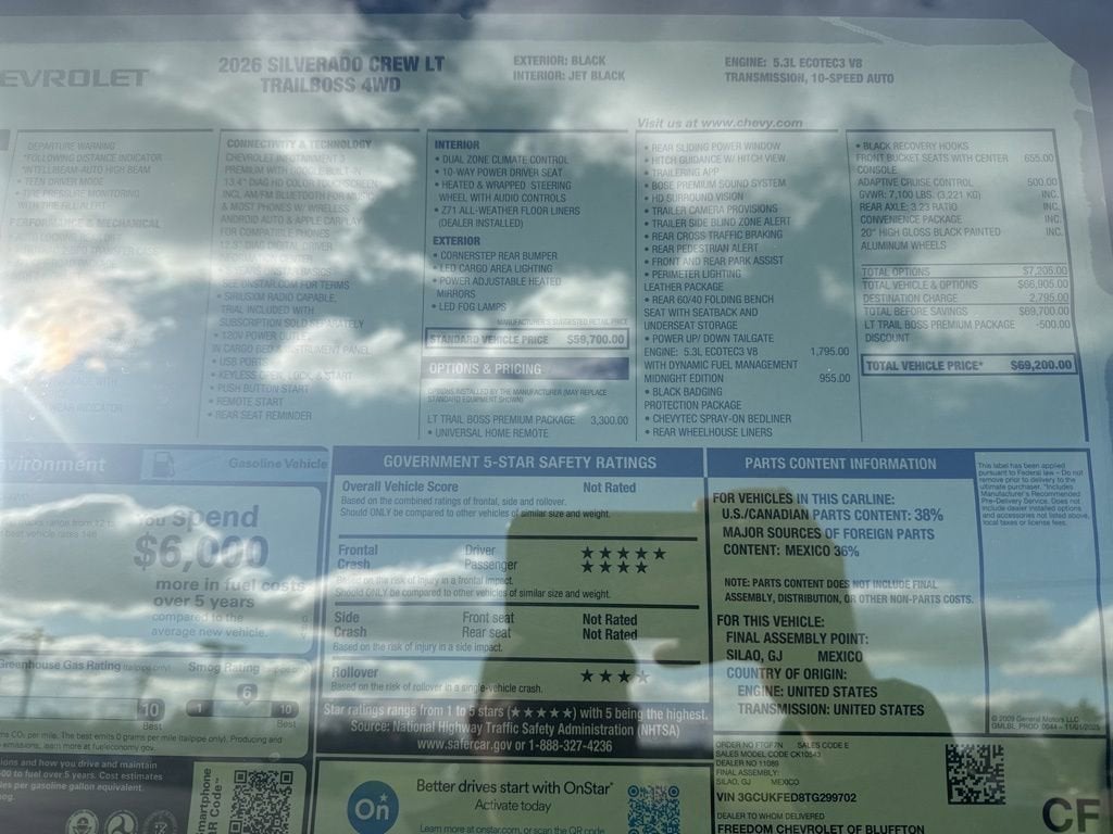 2026 Chevrolet Silverado 1500 LT Trail Boss