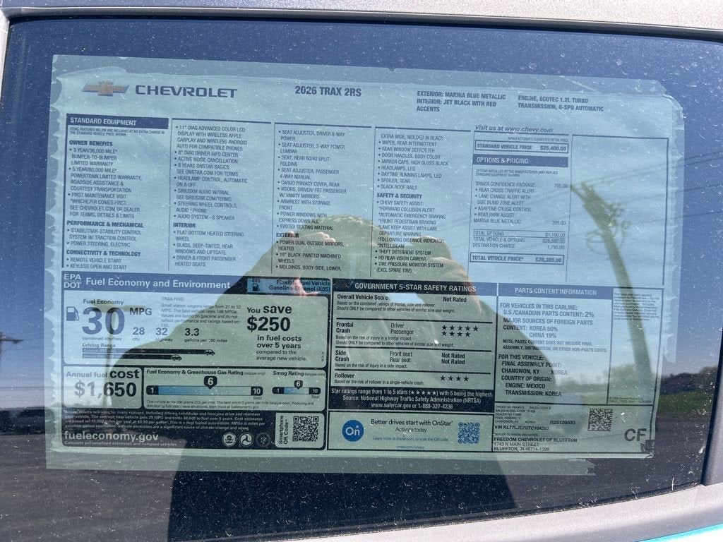 2026 Chevrolet Trax 2RS