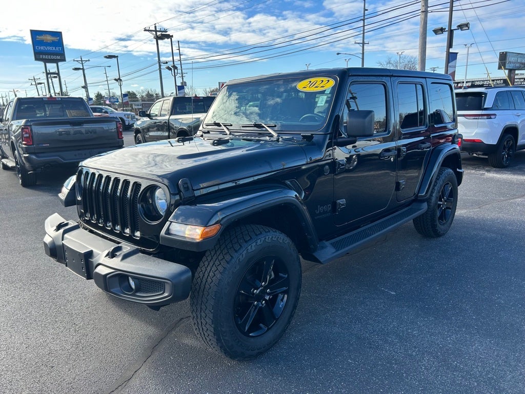 2022 Jeep Wrangler Unlimited Sahara Altitude